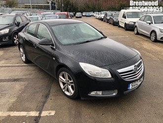 Location: Brentwood - 2012 VAUXHALL INSIGNIA SRI 5 Door Hatchback REG: SG12PRZ, Keys: No, MOT Expiry date: 05/09/2025, 1796 Petrol, 6 Speed Manual Petrol, Former Keepers: 10
