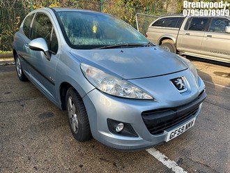 Location: Brentwood - 2009 PEUGEOT 207 VERVE HDI 70 3 Door Hatchback REG: GF59NMV, Keys: No, MOT Expiry date: 16/06/2025, 1398 Diesel, 5 Speed Manual Diesel, Former Keepers: 5