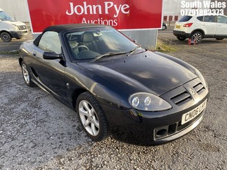 Location: South Wales - 2006 MG TF Sports REG: CN06LHY, 1796cc Petrol, 5 Speed Manual Petrol, Former Keepers: 6, Keys: Yes, MOT Expiry date: 07/11/2025