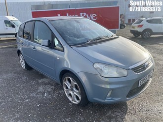 Location: South Wales - 2008 FORD C-MAX TITANIUM TD 115 MPV REG: EO58VFC, Keys: No, MOT Expiry date: 13/08/2025, 1753 Diesel, 5 Speed Manual Diesel, Former Keepers: 5