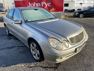 Location: South Wales - 2003 MERCEDES E320 CDI AVANTGARDE AUTO 4 Door Saloon REG: FFX73, Keys: No, MOT Expiry date: 04/10/2020, 3222 Diesel, 5 Speed Auto Diesel, Former Keepers: 5