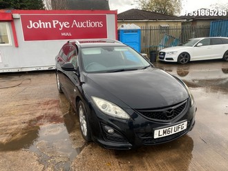 Location: Hull - 2011 MAZDA 6 TS2 D Estate REG: LM61UFG, Keys: No, MOT Expiry date: 03/10/2026, 2183 Diesel, 6 Speed Manual Diesel, Former Keepers: 11