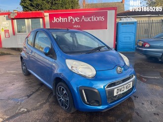 Location: Hull - 2013 CITROEN C1 VTR 3 Door Hatchback REG: DV13VGX, Keys: No, MOT Expiry date: 09/06/2026, 998 Petrol, 5 Speed Manual Petrol, Former Keepers: 6