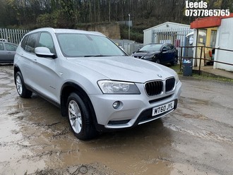 Location: Leeds - BMW X3 XDRIVE20D SE AUTO Estate REG: MT60JYL, 1995cc Diesel, 8 Speed Auto Diesel, Former Keepers: 3, Keys: No, MOT: Expiry date28-08-2026