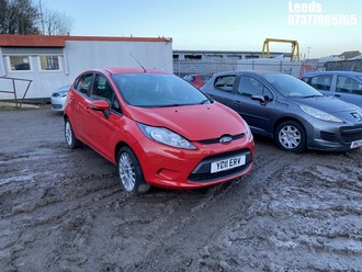 Location: Leeds - 2011 FORD FIESTA EDGE 5 Door Hatchback REG: YD11ERV, Keys: No, MOT Expiry date: 04-04-2026, 1242 Petrol, 5 Speed Manual Petrol, Former Keepers: 6
