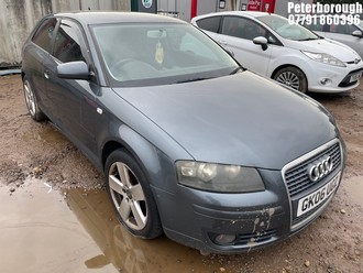 Location: Peterborough - 2006 AUDI A3 SPORT TDI 3 Door Hatchback REG: GK06UGZ, Keys: No, MOT Expiry date: 15/09/2025, 1968 Diesel, 6 Speed Manual Diesel, Former Keepers: 11
