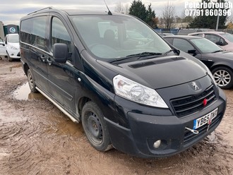 Location: Peterborough - 2015 PEUGEOT EXPERT 1200 L2H1 HDI Panel Van REG: YB65DWX, Keys: No, MOT Expiry date: 16/01/2025, 1997 Diesel, 6 Speed Manual Diesel, Former Keepers: 2