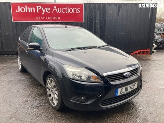 Location: Stapleford - 2011 FORD FOCUS ZETEC TDCI 109 5 Door Hatchback REG: EJ11YOF, Keys: Yes, MOT Expiry date: 11/06/2026, 1560 Diesel, 5 Speed Manual Diesel, Former Keepers: 2