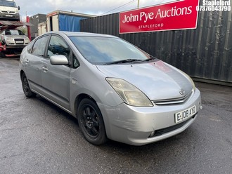Location: Stapleford - 2008 TOYOTA PRIUS T SPIRIT VV-I AUTO 5 Door Hatchback REG: EJ08AYD, Keys: Yes, MOT Expiry date: 20/05/2026, Variable 1 Speed Auto Petrol/E, Former Keepers: 11