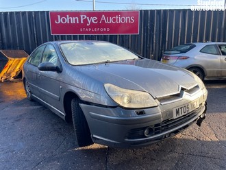 Location: Stapleford - 2005 CITROEN C5 VTR HDI 5 Door Hatchback REG: MT05XEX, Keys: Yes, MOT Expiry date: 07/11/2025, 1997 Diesel, 6 Speed Manual Diesel, Former Keepers: 3