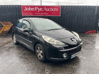 Location: Stapleford - 2009 PEUGEOT 207 VERVE 3 Door Hatchback REG: GF09ETO, Keys: No, MOT Expiry date: 07/05/2026, 1360 Petrol, 5 Speed Manual Petrol, Former Keepers: 6