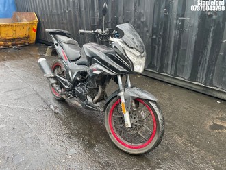 Location: Stapleford - 2020 LEXMOTO ZSX-F 125 EFI ZS 125-48A Motorcycle REG: BG20VAK, Keys: No, MOT Expiry date: 05/09/2026, 125 Petrol,, Former Keepers: 1