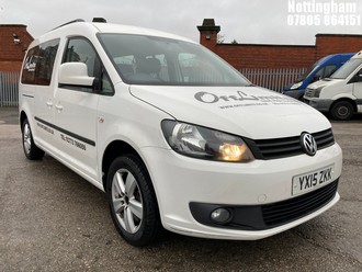 Location: Nottingham - 2015 VOLKSWAGEN CADDY MAXI C20 LIFE TDI MPV REG: YX15ZKK, 1598cc Diesel, 6 Speed Manual Diesel, Former Keepers: 1, Keys: Yes, MOT Expiry date: 09/03/2026