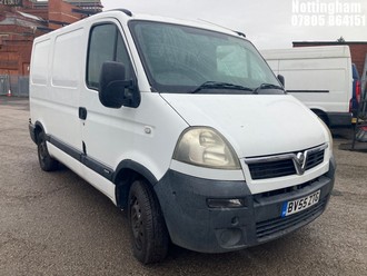 Location: Nottingham - 2005 VAUXHALL MOVANO 2800 DTI SWB REG: BV55ZTG, 1870CC DIESEL, 5 SPEED MANUAL DIESEL, Former Keepers: 9, Keys: Yes, MOT Expiry date: 14/09/2024