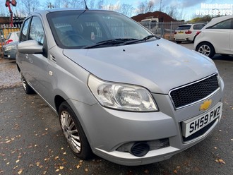 Location: Manchester - 2009 CHEVROLET AVEO LS 5 Door Hatchback REG: SH59PWZ, 1206 Petrol, 5 Speed Manual Petrol, Former Keepers: 7, Keys: No, MOT Expiry date: 13/09/2025