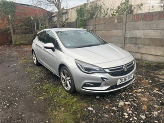Location: St Helens - 2016 Vauxhall  Astra Sri Turbo 5 Door Hatchback REG: DL16VYC, Keys: Yes, MOT Expiry date: 19/01/2026, 1399 CC Petrol, 6 Speed Manual Petrol, Former Keepers: 2
