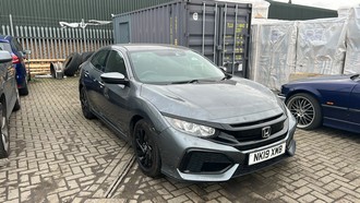 Location: Erith - 2019 Honda Civic Se I-dtec 5 Door Hatchback REG: NK19XMB, Keys: Yes, MOT Expiry date: 02/09/2025, 1597 CC Diesel, 6 Speed Manual Diesel, Former Keepers: 4
