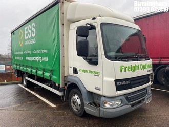 Location: Birmingham - 2010 DAF TRUCKS LF Curtain-Sided REG: DG60DXB, 4461cc Diesel, Manual Diesel, Former Keepers: 1, Keys: Yes, MOT Expiry date: