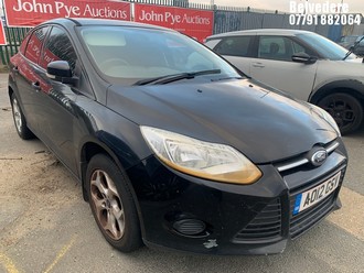 Location: BELVEDERE - 2012 FORD FOCUS STUDIO 5 Door Hatchback REG: AO12GSV, 1596cc Petrol, 5 Speed Manual Petrol, Former Keepers: 3, Keys: No, MOT: Expiry date26.03.2026