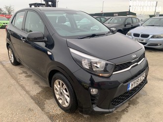 Location: Belvedere - 2019 KIA PICANTO 2 5 Door Hatchback REG: HY19KZF, 1248cc Petrol, 5 Speed Manual Petrol, Former Keepers: 1, Keys: Yes, MOT Expiry date: 08.03.2025
