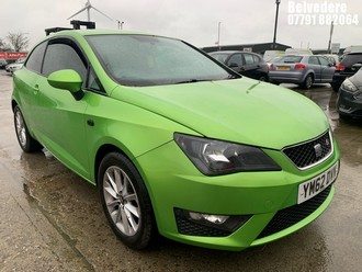 Location: Belvedere - 2013 SEAT IBIZA FR TSI 3 Door Hatchback REG: YM62DVN, 1197cc Petrol, 5 Speed Manual Petrol, Former Keepers: 4, Keys: Yes, MOT Expiry date: 13.10.2025