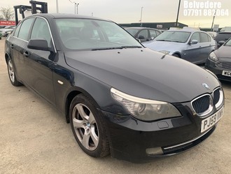 Location: Belvedere - 2010 BMW 520D SE BUSINESS EDITION 4 Door Saloon REG: PJ59VWH, 1995cc Diesel, 6 Speed Manual Diesel, Former Keepers: 2, Keys: Yes, MOT Expiry date: 22.11.2025