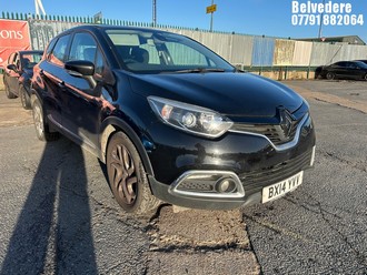 Location: BELVEDERE - 2014 RENAULT CAPTURD-QUE M-NAV ENERGY 5 Door Hatchback REG: BX14YVV, 1461cc Diesel, 5 Speed Manual Diesel, Former Keepers: 3, Keys: Yes, MOT Expiry date: 01.07.2025