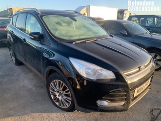 Location: Belvedere - 2014 FORD KUGA TITANIUM 4X2 TDCI 5 Door Hatchback REG: MM14FPT, Keys: No, MOT Expiry date: 23/07/2025, 1997 Diesel, 6 Speed Manual Diesel, Former Keepers: 6