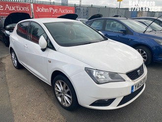 Location: Belvedere - 2013 SEAT IBIZA TOCA 5 Door Hatchback REG: YA13CCK, Keys: No, MOT Expiry date: 16/10/2024, 1390 Petrol, 5 Speed Manual Petrol, Former Keepers: 5