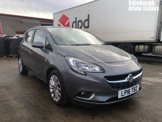 Location: Edinburgh - 2016 VAUXHALL CORSA SE ECOFLEX 5 Door Hatchback REG: LP16TBZ, Keys: Yes, MOT Expiry date: 17/08/2025, 1398 Petrol, 5 Speed Manual Petrol, Former Keepers: 3