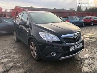 Location: Edinburgh - 2014 VAUXHALL MOKKA EXCLUSIV S/S 5 Door Hatchback REG: S27RSE, Keys: No, MOT Expiry date: 31/03/2025, 1598 Petrol, 5 Speed Manual Petrol, Former Keepers: 3