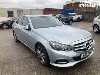 Location: Nottingham - 2015 MERCEDES-BENZ E220 SE BLUETEC AUTO 4 Door Saloon REG: WD65BAV, Keys: No, MOT Expiry date: 09/05/2026, 2143 Diesel, 7 Speed Auto Diesel, Former Keepers: 4