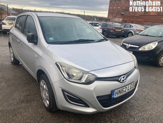 Location: Nottingham - 2012 HYUNDAI I20 CLASSIC 5 Door Hatchback REG: HN62LGD, Keys: No, MOT Expiry date: 26/02/2026, 1248 Petrol, 5 Speed Manual Petrol, Former Keepers: 5