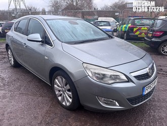 Location: Mitcham - 2013 VAUXHALL ASTRA TECH LINE AUTO 5 Door Hatchback REG: FP63MYT, Keys: No, MOT Expiry date: 27/11/2025, 1598 Petrol, 6 Speed Auto Petrol, Former Keepers: 9