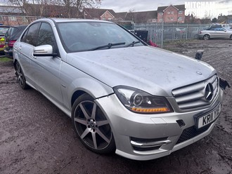 Location: Mitcham - 2011 MERCEDES-BENZ C180 SPORT ED 125 BLUEEF- 4 Door Saloon REG: KR11YXE, Keys: No, MOT Expiry date: 29/11/2025, 1796 Petrol, 7 Speed Auto Petrol, Former Keepers: 10