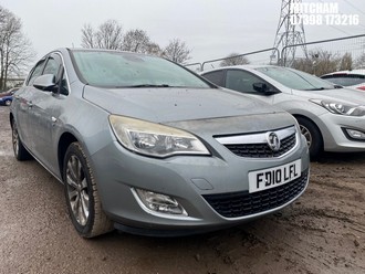 Location: Mitcham - 2010 VAUXHALL ASTRA SE TURBO 5 Door Hatchback REG: FD10LFL, Keys: No, MOT Expiry date: 27/07/2025, 1364 Petrol, 6 Speed Manual Petrol, Former Keepers: 7