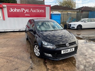Location: Hull - 2014 VOLKSWAGEN POLO MATCH EDITION 5 Door Hatchback REG: VO14JCX, Keys: No, MOT Expiry date: 09/09/2026, 1198 Petrol, 5 Speed Manual Petrol, Former Keepers: 6