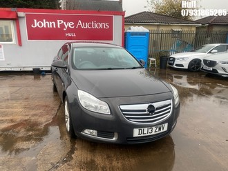 Location: Hull - 2013 VAUXHALL INSIGNIA SRI NAV CDTI 5 Door Hatchback REG: DL13ZWV, Keys: No, MOT Expiry date: 28/01/2026, 1956 Diesel, 6 Speed Manual Diesel, Former Keepers: 4