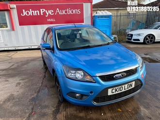 Location: Hull - 2010 FORD FOCUS ZETEC 125 5 Door Hatchback REG: CK10LDN, Keys: No, MOT Expiry date: 23/11/2025, 1798 Petrol, 5 Speed Manual Petrol, Former Keepers: 8