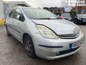 Location: Nottingham - 2005 TOYOTA PRIUS T SPIRIT VV-I AUTO 5 Door Hatchback REG: RK05WVA, Keys: No, MOT Expiry date: 27/05/2025, Variable 1 Speed Auto Petrol/E, Former Keepers: 4