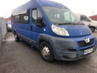 Location: Nottingham - 2010 PEUGEOT BOXER 440 L4H2 HDI Panel Van REG: MX60FKA, Keys: No, MOT Expiry date: 16/02/2024, 2198 Diesel, Manual Diesel, Former Keepers: 5