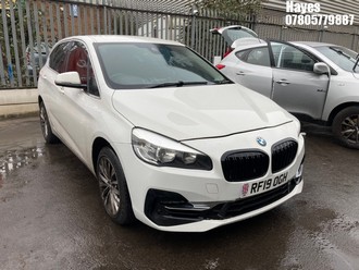 Location: HAYES / HEATHROW - 2019 BMW 216D LUXURY AUTO 5 Door Hatchback REG: RF19OGH, 1496cc Diesel, 7 Speed Auto Diesel, Former Keepers: 6, Keys: No, MOT: Expiry date31/03/2026
