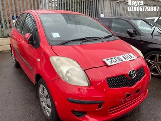 Location: Hayes - 2006 TOYOTA YARIS T3 S-A 5 Door Hatchback REG: SC06AHA, Keys: No, MOT Expiry date: 18/04/2026, 1296 Petrol, 4 Speed Semi Auto Petrol, Former Keepers: 6