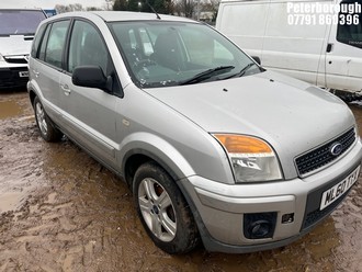 Location: Peterborough - 2010 FORD FUSION ZETEC TDCI 5 Door Hatchback REG: ML60TYX, Keys: No, MOT Expiry date: 17/12/2025, 1560 Diesel, 5 Speed Manual Diesel, Former Keepers: 7