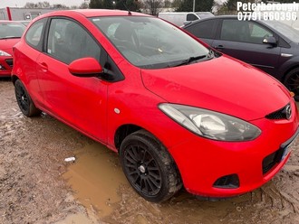 Location: Peterborough - 2009 MAZDA 2 TS2 3 Door Hatchback REG: DY59AXF, Keys: No, MOT Expiry date: 25/10/2025, 1349 Petrol, 5 Speed Manual Petrol, Former Keepers: 3