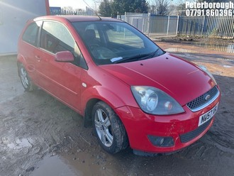 Location: Peterborough - 2007 FORD FIESTA ZETEC CLIMATE 3 Door Hatchback REG: NU57XRJ, Keys: No, MOT Expiry date: 31/10/2024, 1242 Petrol, 5 Speed Manual Petrol, Former Keepers: 6
