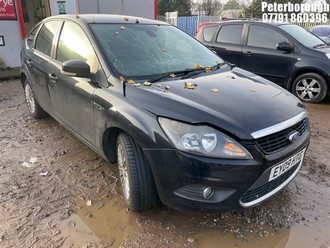 Location: Peterborough - 2009 FORD FOCUS TITANIUM 100 5 Door Hatchback REG: EY09HTG, Keys: No, MOT Expiry date: 10/01/2026, 1596 Petrol, 5 Speed Manual Petrol, Former Keepers: 11