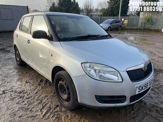 Location: Peterborough - 2008 SKODA FABIA 1 HTP 60 5 Door Hatchback REG: SK58XGN, Keys: No, MOT Expiry date: 29/06/2026, 1198 Petrol, 5 Speed Manual Petrol, Former Keepers: 6