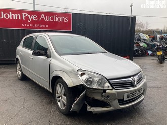 Location: Stapleford - 2008 VAUXHALL ASTRA SXI 5 Door Hatchback REG: AG58ZKP, Keys: No, MOT Expiry date: 13/11/2025, 1598 Petrol, 5 Speed Manual Petrol, Former Keepers: 8