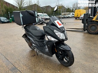 Location: Brentwood - 2020 SYM JET 14 125 E4 Motorcycle REG: HJ20AXP, Keys: No, MOT Expiry date: 29/12/2025, 125 Petrol, Auto Petrol, Former Keepers: 3